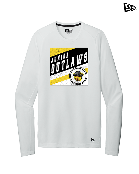 Idaho Junior Outlaws Basketball Square - New Era Performance Long Sleeve