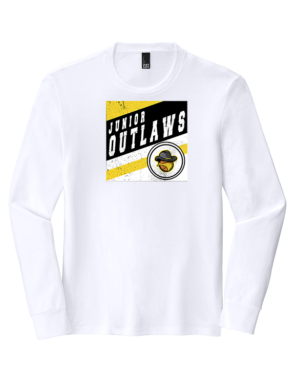 Idaho Junior Outlaws Basketball Square - Tri-Blend Long Sleeve