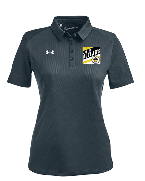 Idaho Junior Outlaws Basketball Square - Under Armour Ladies Tech Polo
