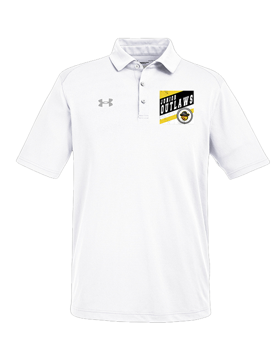 Idaho Junior Outlaws Basketball Square - Under Armour Mens Tech Polo