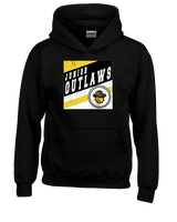 Idaho Junior Outlaws Basketball Square - Youth Hoodie