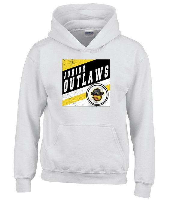 Idaho Junior Outlaws Basketball Square - Youth Hoodie