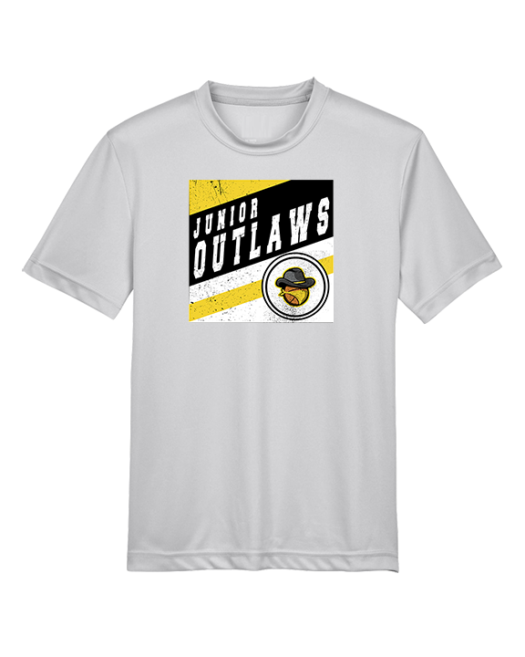 Idaho Junior Outlaws Basketball Square - Youth Performance Shirt