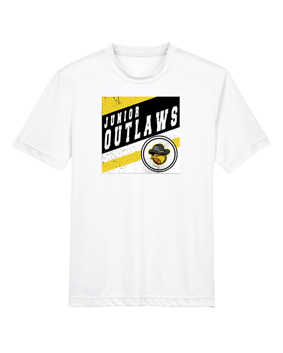 Idaho Junior Outlaws Basketball Square - Youth Performance Shirt