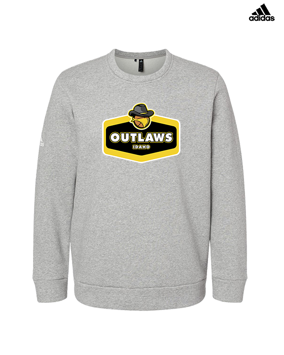 Idaho Outlaws Basketball Board - Mens Adidas Crewneck