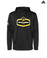 Idaho Outlaws Basketball Board - Mens Adidas Hoodie