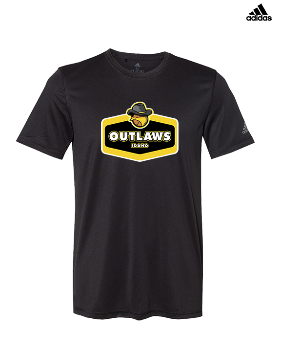 Idaho Outlaws Basketball Board - Mens Adidas Performance Shirt