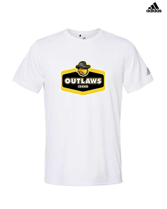 Idaho Outlaws Basketball Board - Mens Adidas Performance Shirt