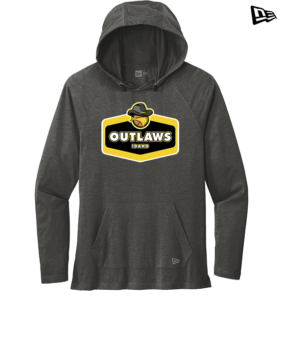 Idaho Outlaws Basketball Board - New Era Tri-Blend Hoodie