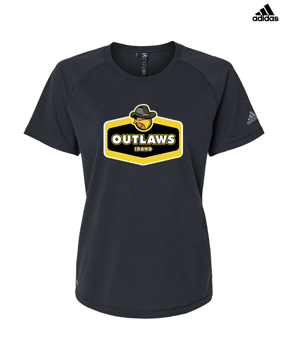 Idaho Outlaws Basketball Board - Womens Adidas Performance Shirt