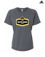 Idaho Outlaws Basketball Board - Womens Adidas Performance Shirt