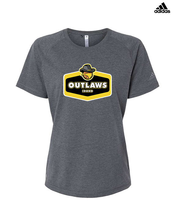 Idaho Outlaws Basketball Board - Womens Adidas Performance Shirt