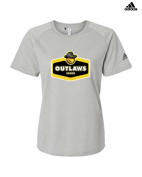 Idaho Outlaws Basketball Board - Womens Adidas Performance Shirt