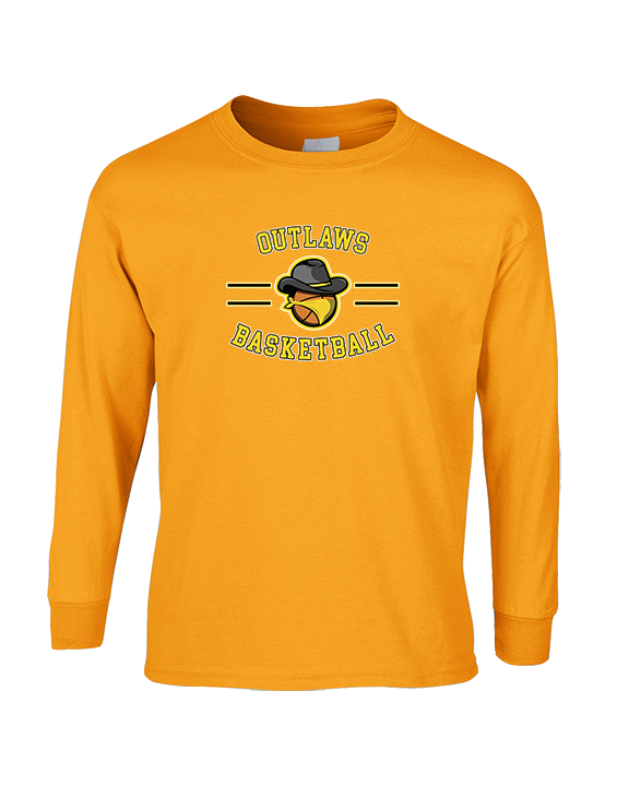 Idaho Outlaws Basketball Curve - Cotton Longsleeve