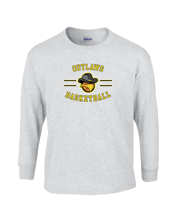 Idaho Outlaws Basketball Curve - Cotton Longsleeve
