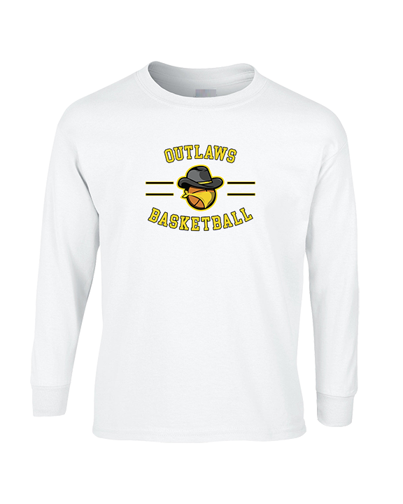Idaho Outlaws Basketball Curve - Cotton Longsleeve