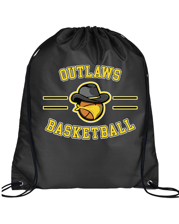 Idaho Outlaws Basketball Curve - Drawstring Bag