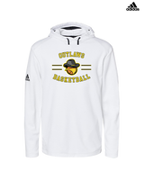 Idaho Outlaws Basketball Curve - Mens Adidas Hoodie