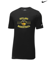 Idaho Outlaws Basketball Curve - Mens Nike Cotton Poly Tee