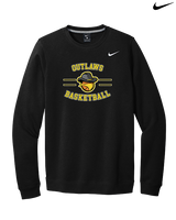 Idaho Outlaws Basketball Curve - Mens Nike Crewneck