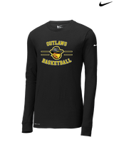 Idaho Outlaws Basketball Curve - Mens Nike Longsleeve