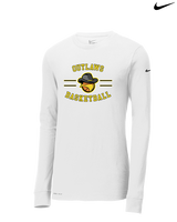 Idaho Outlaws Basketball Curve - Mens Nike Longsleeve