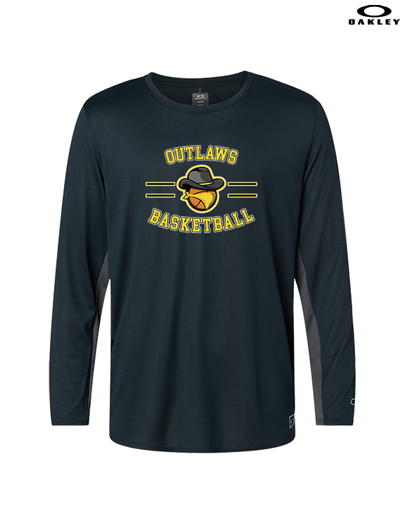 Idaho Outlaws Basketball Curve - Mens Oakley Longsleeve