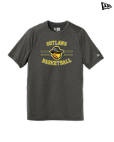 Idaho Outlaws Basketball Curve - New Era Performance Shirt