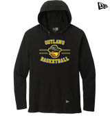 Idaho Outlaws Basketball Curve - New Era Tri-Blend Hoodie