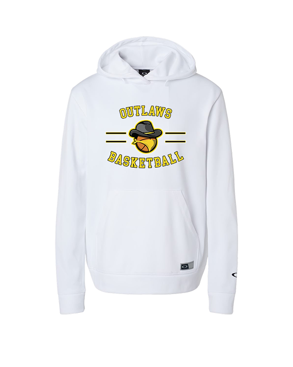 Idaho Outlaws Basketball Curve - Oakley Performance Hoodie
