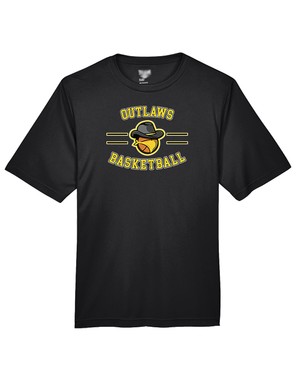 Idaho Outlaws Basketball Curve - Performance Shirt