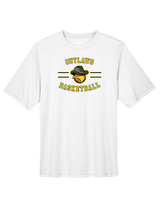 Idaho Outlaws Basketball Curve - Performance Shirt