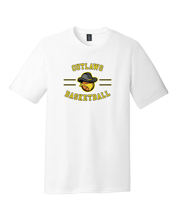 Idaho Outlaws Basketball Curve - Tri-Blend Shirt