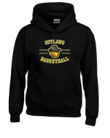 Idaho Outlaws Basketball Curve - Unisex Hoodie