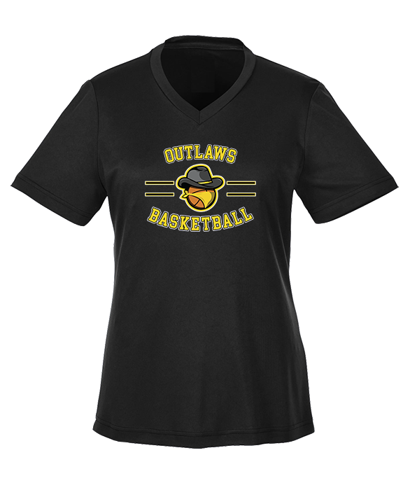 Idaho Outlaws Basketball Curve - Womens Performance Shirt