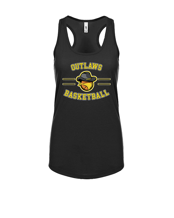 Idaho Outlaws Basketball Curve - Womens Tank Top