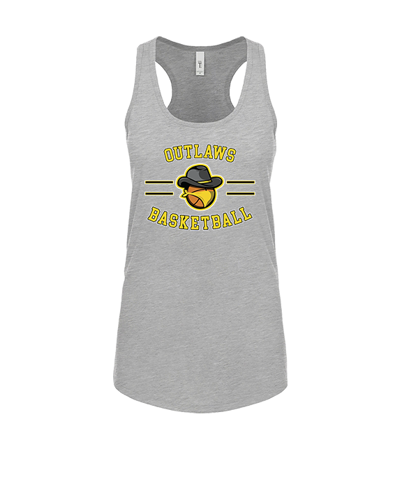 Idaho Outlaws Basketball Curve - Womens Tank Top