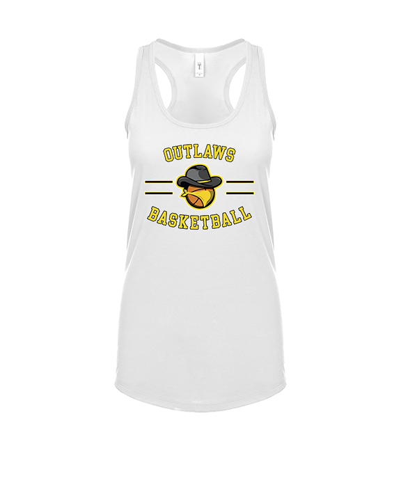 Idaho Outlaws Basketball Curve - Womens Tank Top