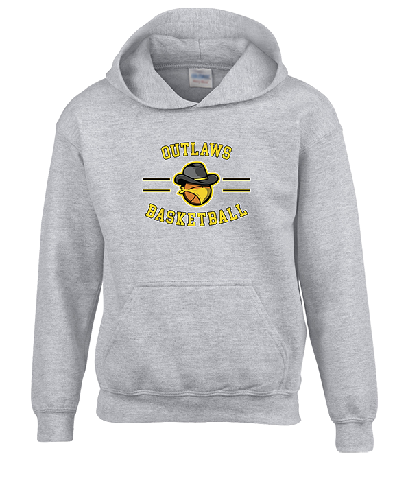 Idaho Outlaws Basketball Curve - Youth Hoodie