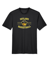 Idaho Outlaws Basketball Curve - Youth Performance Shirt