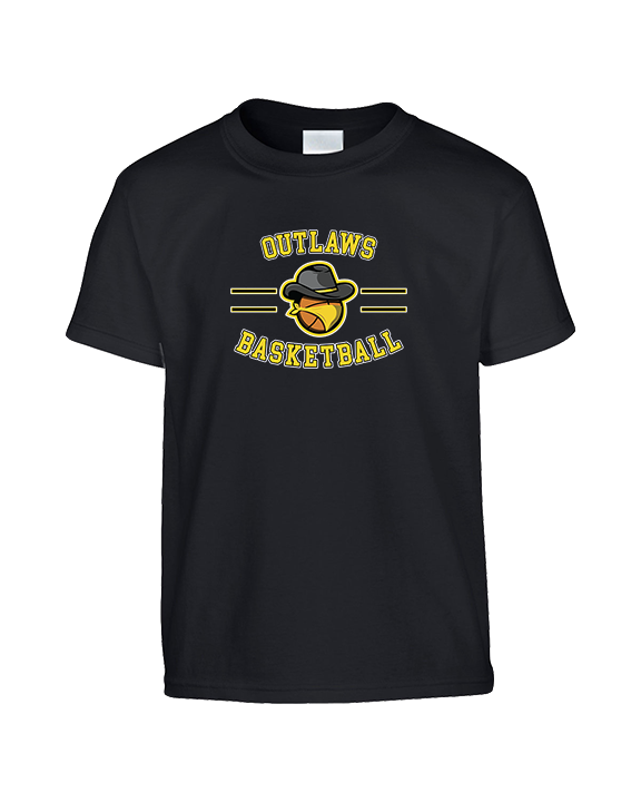 Idaho Outlaws Basketball Curve - Youth Shirt