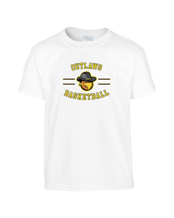Idaho Outlaws Basketball Curve - Youth Shirt