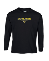 Idaho Outlaws Basketball Design - Cotton Longsleeve