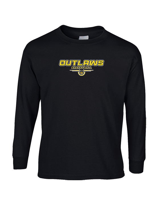 Idaho Outlaws Basketball Design - Cotton Longsleeve