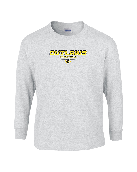 Idaho Outlaws Basketball Design - Cotton Longsleeve