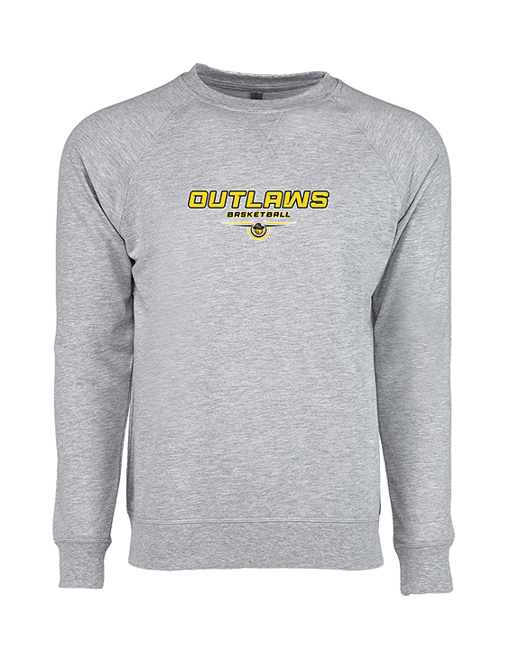 Idaho Outlaws Basketball Design - Crewneck Sweatshirt