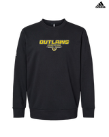Idaho Outlaws Basketball Design - Mens Adidas Crewneck