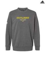 Idaho Outlaws Basketball Design - Mens Adidas Crewneck