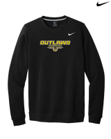 Idaho Outlaws Basketball Design - Mens Nike Crewneck