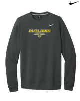 Idaho Outlaws Basketball Design - Mens Nike Crewneck